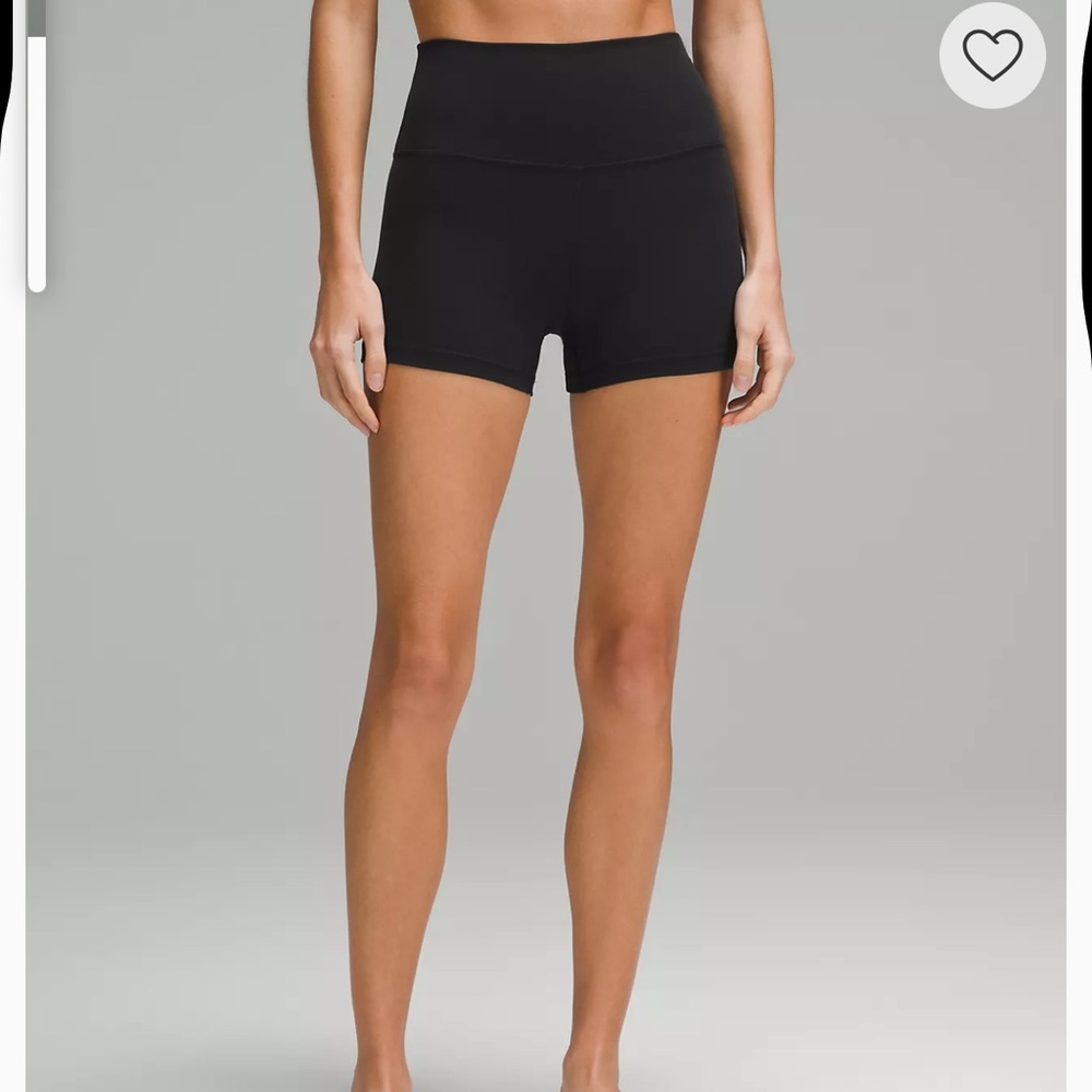 Lululemon Align high waisted Black Shorts